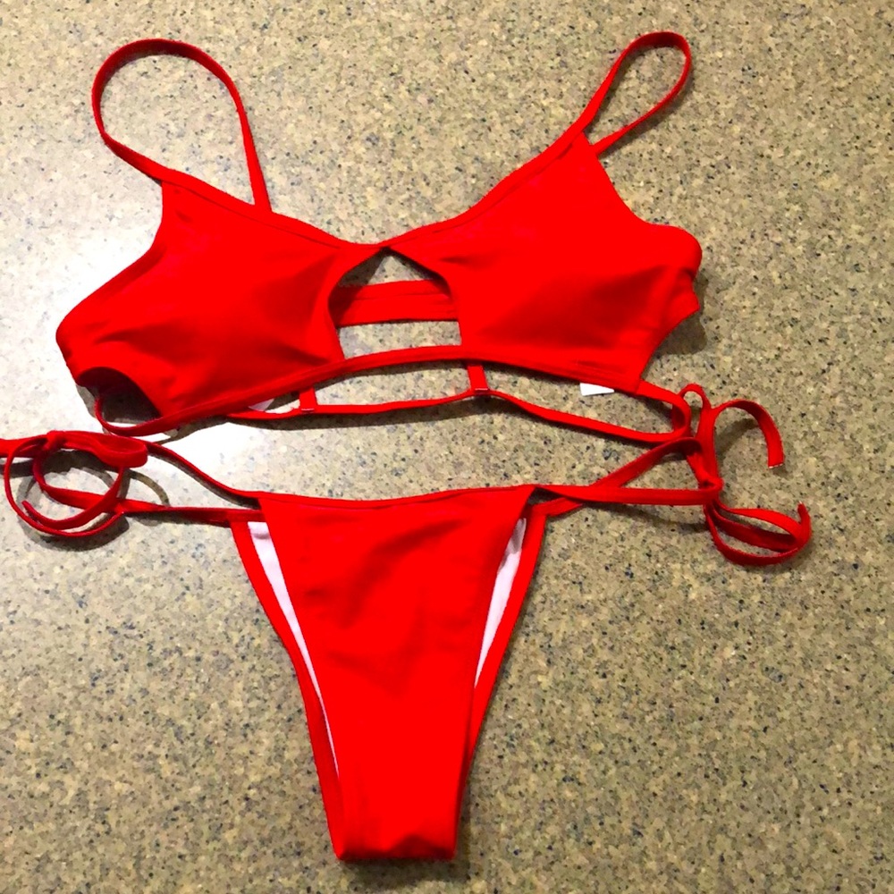 Zaful red bikini- super sexy - size M